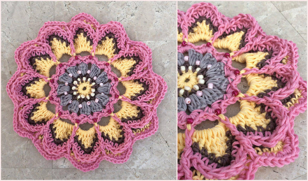 Crochet Mandala Blanket CAL [Free Pattern]