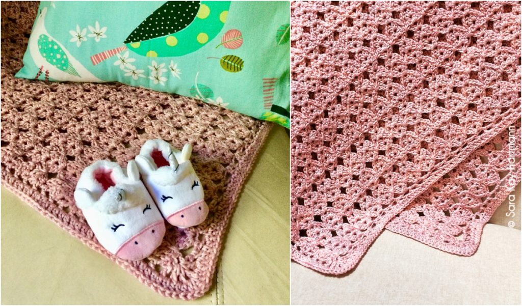 Free Crochet Tranquility Blanket Pattern