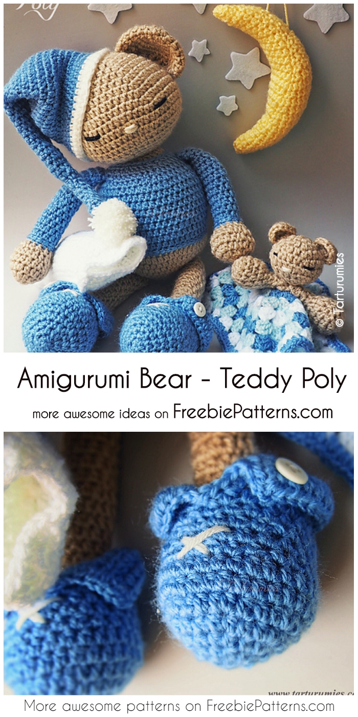 Amigurumi Bear - Teddy Poly Free Pattern