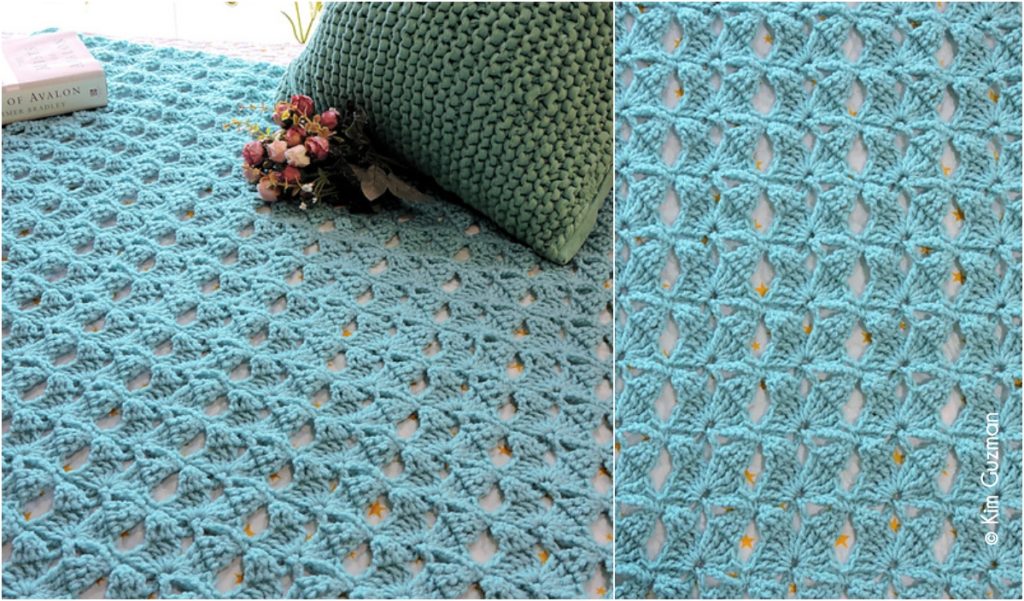 Free Crochet Magical Butterfly Throw Pattern