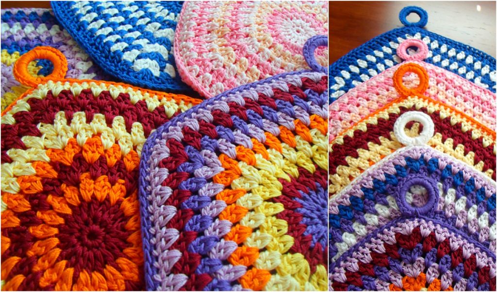 Old Fashioned Potholders Pattern